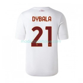Koszulka AS Roma Paulo Dybala 21 Wyjazdowe Stroje Piłkarskie 2022/23 Krótki Rękaw